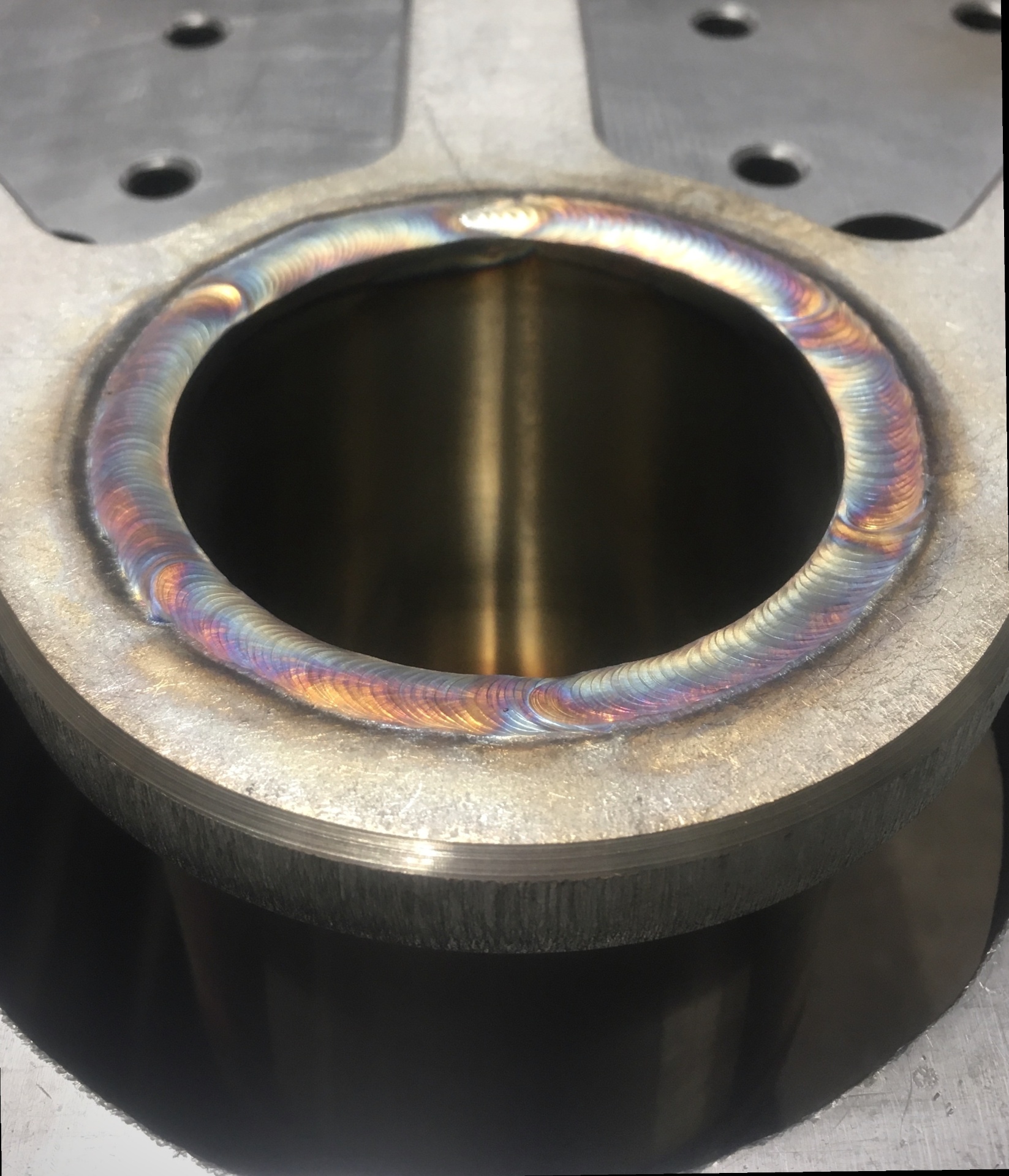 TIG suvirinimo procesas